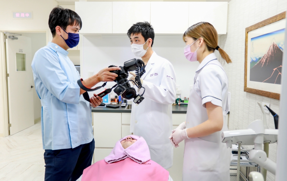 歯科医師と技工士の密な連携